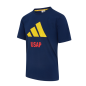 T-shirt logo ADIDAS USAP coton 2025-2026 T-shirt logo ADIDAS USAP coton 2025-2026