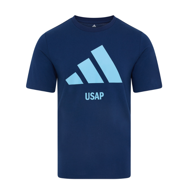 T-shirt Adidas USAP Coton bleu