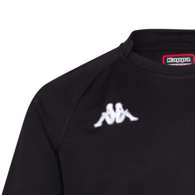 Maillot de Rugby Kappa Noir Enfant | Rugby Approved Perpignan