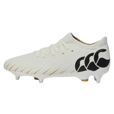 Canterbury Speed Falcon Pro SG blanche hybride | Rugby Approved Perpignan