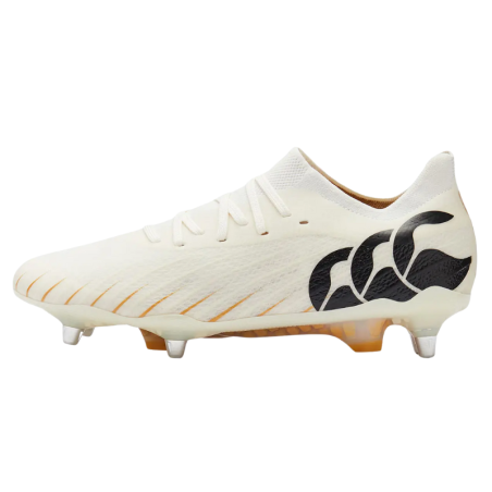 Canterbury Speed Falcon Elite SG blanche hybride | Rugby Approved Perpignan