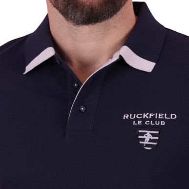 Polo Bleu Marine Ruckfield Le Club | Rugby Approved Perpignan