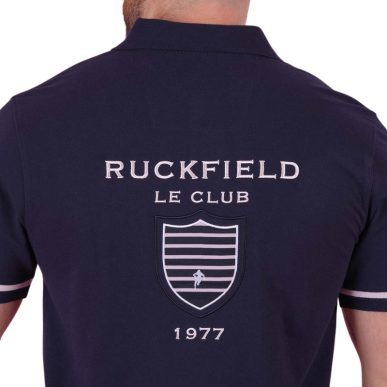 Polo Bleu Marine Ruckfield Le Club | Rugby Approved Perpignan