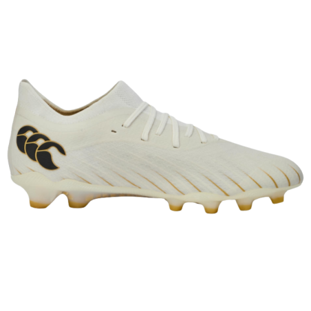 Canterbury Speed Falcon Elite FG White | Rugby Approved Perpignan