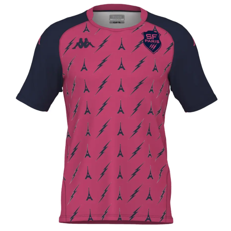 T-shirt Supporter Stade Français Paris Rose T-shirt Supporter Stade Français Paris Rose