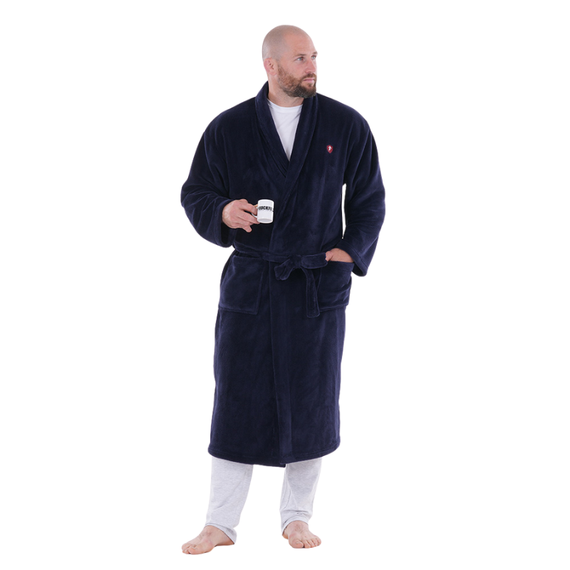 Peignoir polaire Ruckfield Bleu Marine Peignoir polaire Ruckfield Bleu Marine