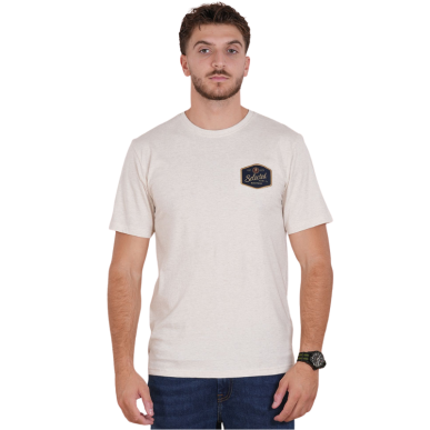 T-shirt Ruckfield Blanc Cassé manches courtes | Rugby Approved Perpignan