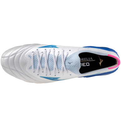 Crampons Morelia Neo IV Beta Elite SI Blanc | Rugby Approved Perpignan