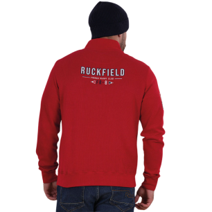 Sweat col polo Ruckfield French Rugby Club rouge
