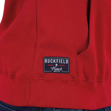 Sweat Polo Ruckfield French Rugby Club Rouge | Rugby Approved Perpignan