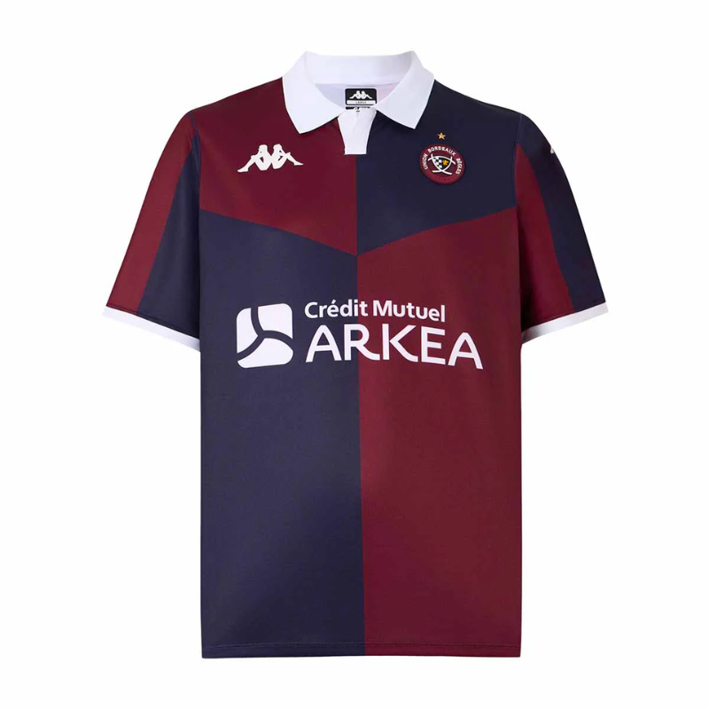 Maillot UBB bordeaux et bleu domicile enf
