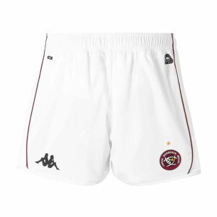 Short Enfant Blanc UBB Officiel 2025 | Rugby Approved Perpignan
