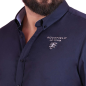 Chemise bleu marine à manches longues Ruckfield Le Club