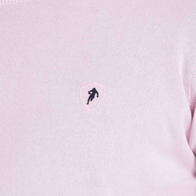 Pull Col Rond Ruckfield Essentiel Rose | Rugby Approved Perpignan