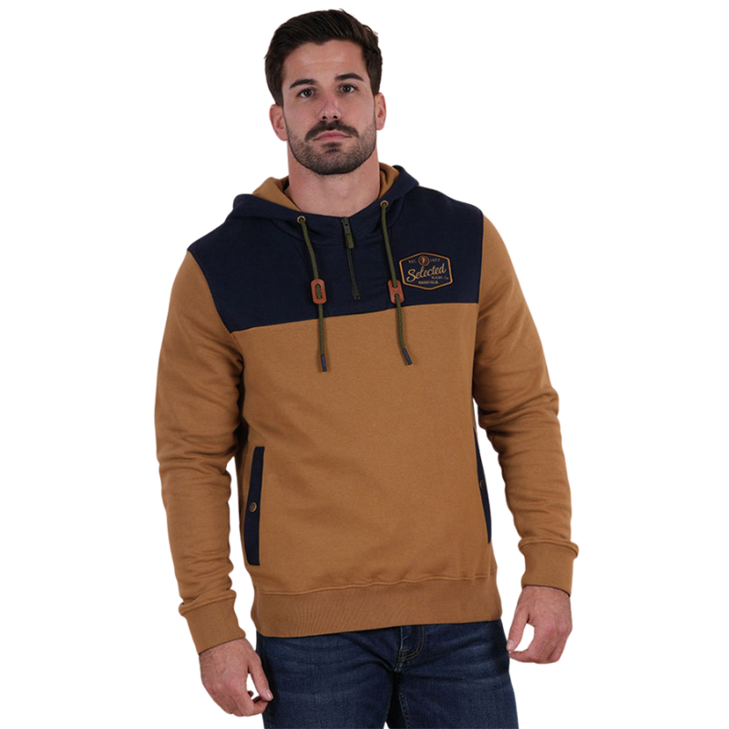 Sweat cRugby beigeapuche Ruckfield Selected