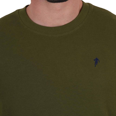 Pull Léger Col Rond Ruckfield Kaki | Rugby Approved Perpignan