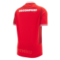 Maillot domicile rugby Pays de Galles Rouge Maillot domicile rugby Pays de Galles Rouge