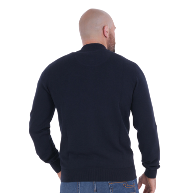 Gilet zippé Ruckfield bleu marine | Rugby Approved Perpignan