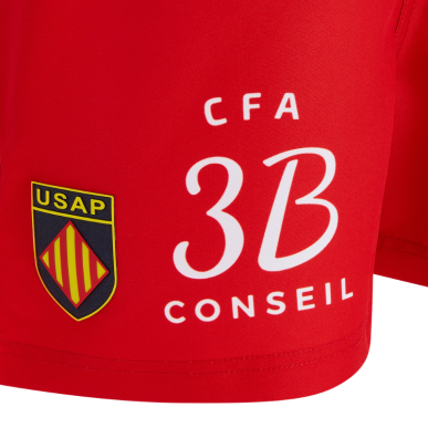 Short enfant USAP extérieur 2025/2026 officiel | Rugby Approved Perpignan
