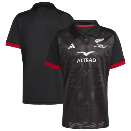 Maillot Maori All Blacks 2025/2026 officiel | Rugby Approved Perpignan