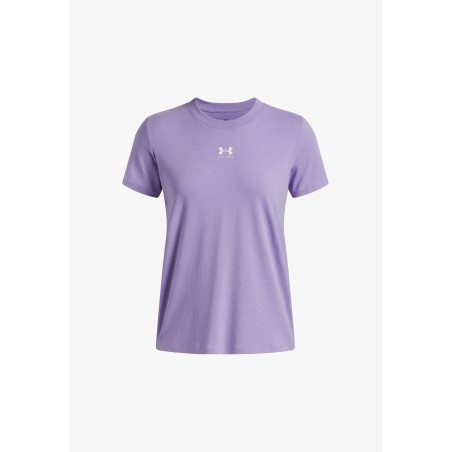 T-shirt Under Armour Femme Mauve | Rugby Approved Perpignan