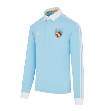 Polo Héritage Bleu Azur USAP 2025-2026 | Rugby Approved Perpignan