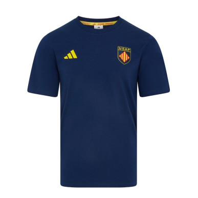 Maillot Adidas USAP Bleu Marine Enfant 2025-2026 | Rugby Approved Perpignan