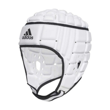 Casque Adidas Rugby Noir/Blanc | Rugby Approved Perpignan