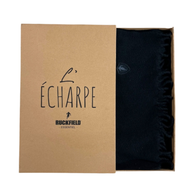Écharpe Ruckfield Noir | Rugby Approved Perpignan