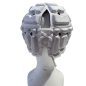 Casque Impact Gris et Blanc Casque Impact Gris et Blanc