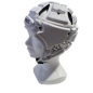 Casque Impact Gris et Blanc Casque Impact Gris et Blanc