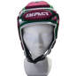 Casque Impact rose vert blanc