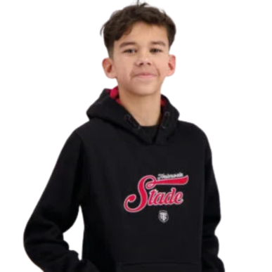 Sweat Enfant Stade Toulousain Noir | Rugby Approved Perpignan