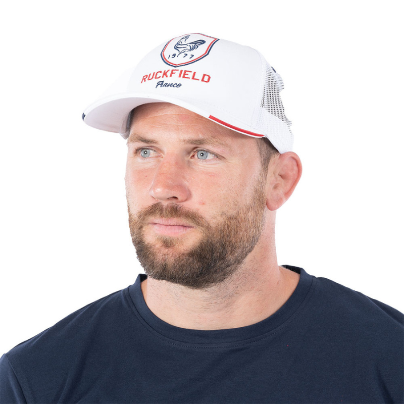 Casquette blanche Ruckfield Casquette blanche Ruckfield