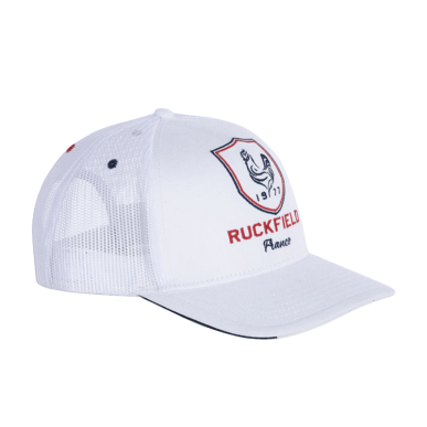 Casquette blanche Ruckfield | Rugby Approved Perpignan