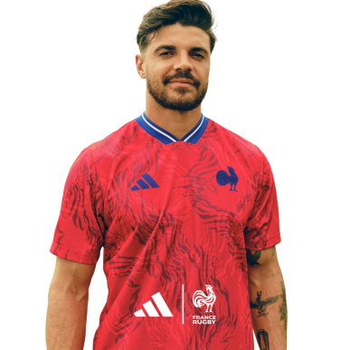 Maillot Échauffement XV de France Adidas 2025/2026 | Rugby Approved Perpignan