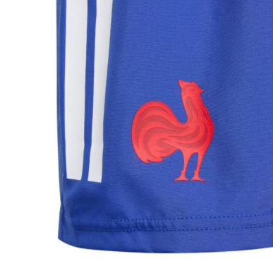 Short Extérieur Bleu XV de France Adidas 2025/2026 | Rugby Approved Perpignan