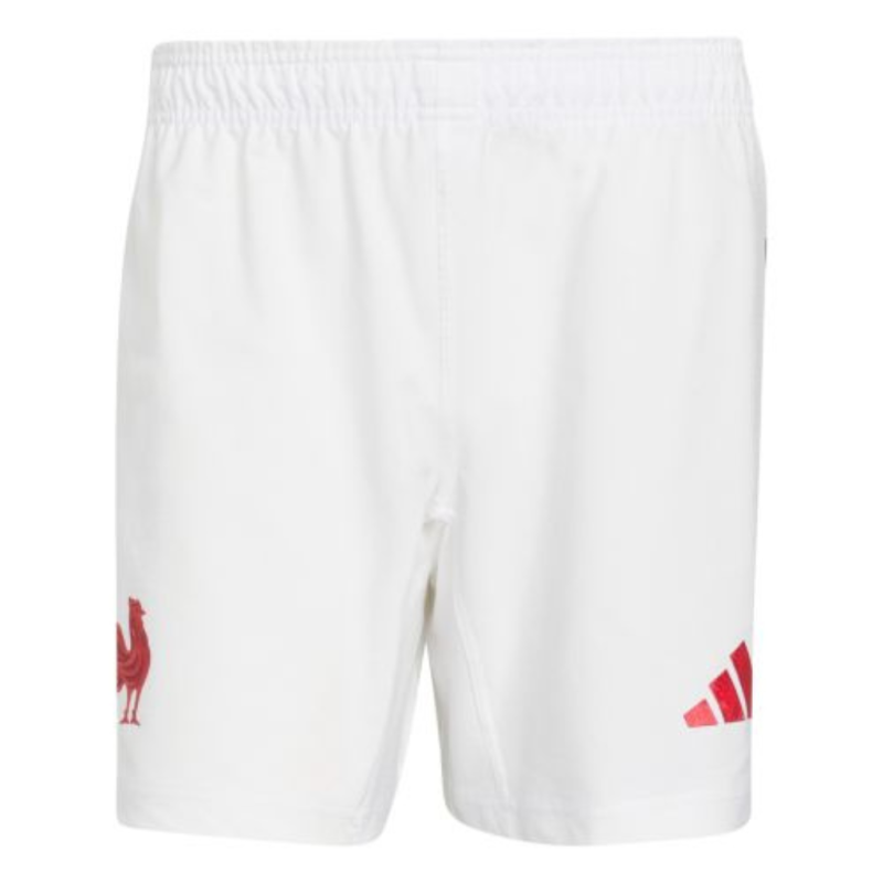 Short Blanc Replica Domicile XV de France Adidas 2025/2026