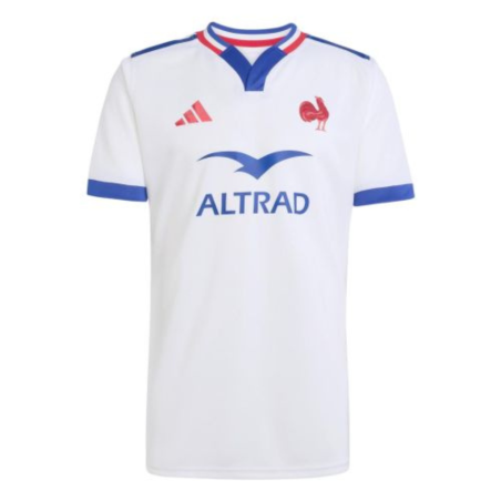 Maillot Extérieur XV de France Adidas 2025/2026 | Rugby Approved Perpignan