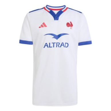 Maillot Extérieur XV de France Adidas 2025/2026 | Rugby Approved Perpignan