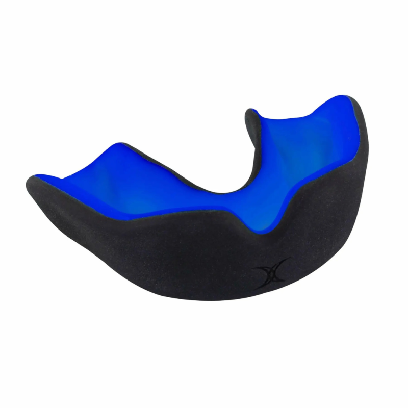 Protège dents pour appareil dentaire Gilbert XBrace Dual Density Noir et Bleu