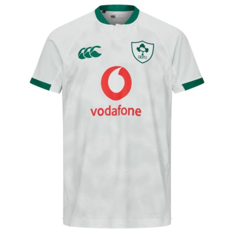 Maillot Irlande Blanc 25-26 Officiel | Rugby Approved Perpignan