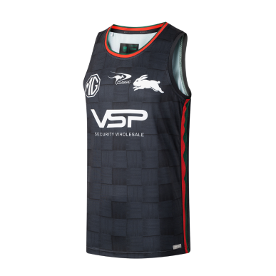 Débardeur Rabbitohs Noir 2025/2026 homme | Rugby Approved Perpignan
