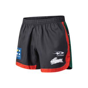 Short d'entraînement Rabbitohs Noir 2025/2026