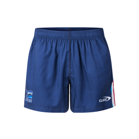 Short d’entraînement BLUES 2025/2026 homme | Rugby Approved Perpignan