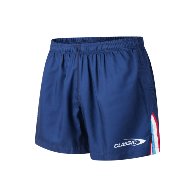 Short d’entraînement BLUES 2025/2026 homme | Rugby Approved Perpignan