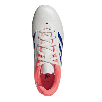 Chaussures Rugby Enfant Copa Pure 3 Club FG/MG Blanc | Rugby Approved