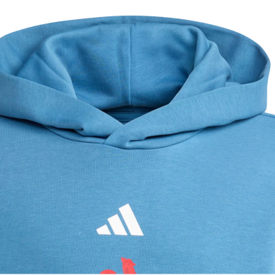 Sweat à capuche XV de France bleu enfant 2025/2026 | Rugby Approved