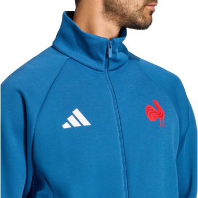 Veste XV de France Performance bleu clair 2025/2026 | Rugby Approved