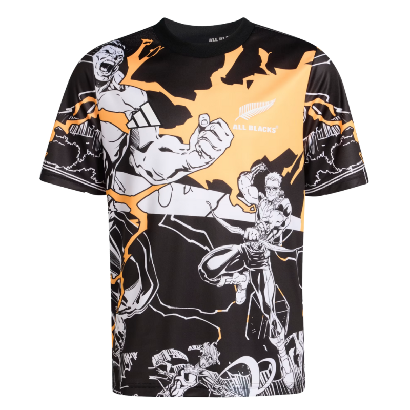 T-shirt d’entraînement du capitaine All Blacks enfant 2025/2026